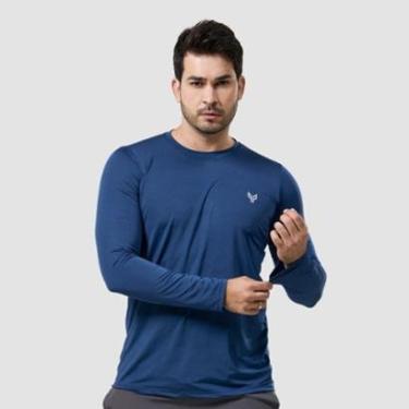 Imagem de Camiseta UV Térmica Masculina Camisa Manga Longa Segunda Pele Cor:;Tamanho:M;Gênero:Masculino-Masculino