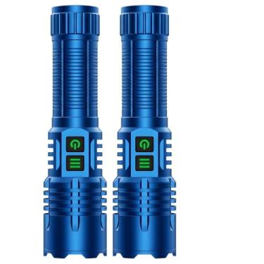 Imagem de Lanternas de luz negra para detecção de urina de animais de estimação, luz negra UV e lanterna de alto lúmens, recarregável, à prova d'água, lanterna tática de LED UV para cura de resina, escorpião