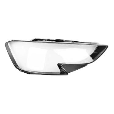 Imagem de Tampa da lente do farol do carro faróis escudo de vidro transparente sombra substituir abajur compatível com audi a8 a8l 2023 2024(Right)