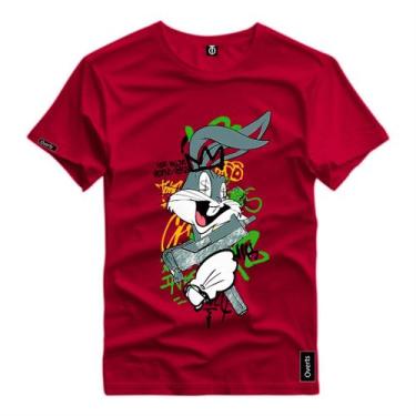 Imagem de Camiseta Estampada Masculina Pernalonga Black Style Personagem Desenho