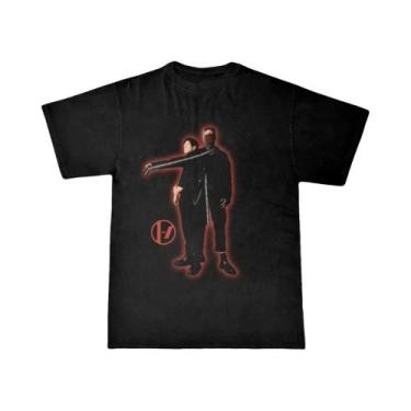 Imagem de Camiseta Casual Vintage Unissex Oversized Twenty One Pilots Band Rappe