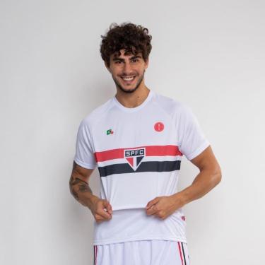 Imagem de Camiseta São Paulo Surf Center Mundial 05 Branca-Masculino