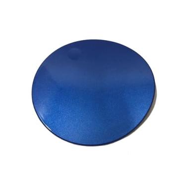 Imagem de Tampa do tanque de combustível do carro Exterior Tampas de óleo de gás Gasolina Diesel Tampa de enchimento de porta Acessórios 1866686 Compatível com Ford Fiesta St Mk7 2009-2016(Blue)