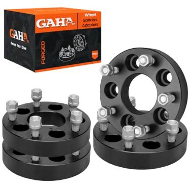 Imagem de GAHA Espaçadores de roda forjados de 5 x 4,5 a 5 x 5 5 x 114,3 mm a 5 x 127 mm, furo do cubo de 1/5.1 cm-20 pinos, 4 peças