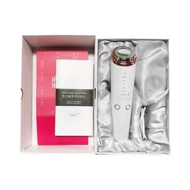 Imagem de Dispositivo De Beleza Facial Multifuncional Com Luz LED De 3 Cores Par