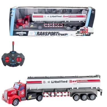 Imagem de Carreta Controle Remoto Caminhão Baú Truck 4 Canais Grd - Str Store