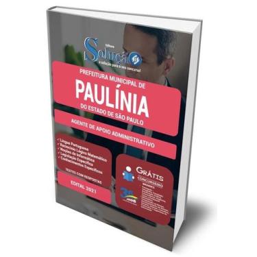 Imagem de Apostila Prefeitura de Paulínia - SP - Agente de Apoio Administrativo 