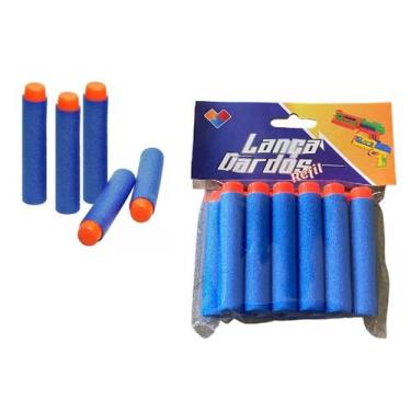 Imagem de Kit 24 unidades Dardos de Espuma para Lançador Arminha - Blook, Kit 24