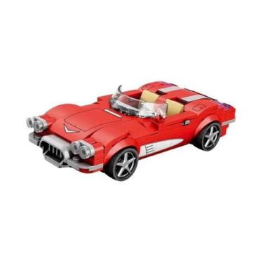 Imagem de Conjunto De Blocos De Montar Carro Roadster Vermelho 311PCS Veículo Cr