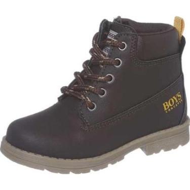 Imagem de Bota Coturno Infantil Masculina Menino 6703-005- Tamanho 28 a 36-Masculino