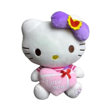 Imagem de Boneca De Pelúcia Hello Kitty Fofa, Vestido Transparente De Anime Sanr