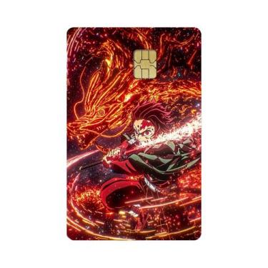 Imagem de Capa De Cartão De Crédito Em PVC Fosco HD Do Luffy Do Anime One Piece 