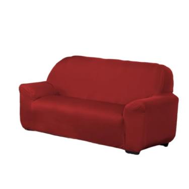Imagem de Conjunto de três capas para sofá Elegante e encantador capa para sofa de 3 lugares，manta de sofa，capa para sofá 2 e 3 lugares(VERMELHO)