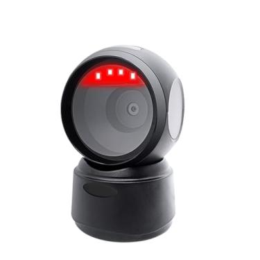 Imagem de Zopsc Leitor de Código de Barras USB, Leitor Automático de Mesa Com Detecção Omnidirecional, Iluminação LED, Feedback Múltiplo, para Armazém de Estoque de Varejo