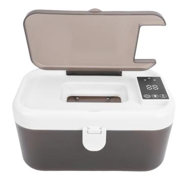 Imagem de VBESTLIFE Aquecedor de Lenços Umedecidos para Bebês, Controle de Temperatura Inteligente Com 3 Modos de Aquecimento Superiores, Luz Noturna Suave, Aquecedor de Lenços Umedecidos de Grande