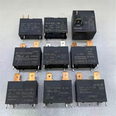 Imagem de 1 unidade/lote Ar condicionado em gancho relé aquecedor de água 4 pinos 12VDC 24VDC placa principal 20A placa de circuito 25A 30A (CHFN-V-112DA2 25A)
