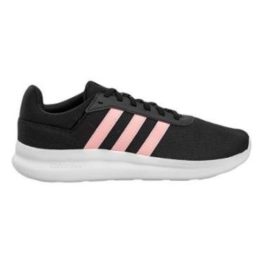 Imagem de Tênis de Corrida Preto e Rosa Lite Racer 4 | Adidas-Feminino