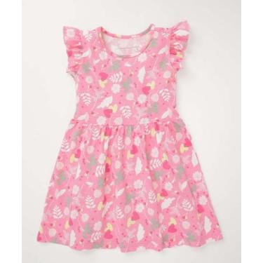 Imagem de Vestido Infantil Estampado Marisa Tam 1 a 3-05244, 3, Rosa