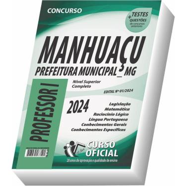 Imagem de Apostila Prefeitura De Manhuaçu - Mg - Professor I