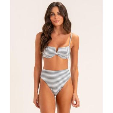 Imagem de Biquíni Meia Taça e Hot Pants Estampa Grãos - APNEIA, Estampa grãos, M