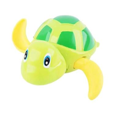 Imagem de Brinquedos De Banho Para Bebês, Tartaruga De Desenho Animado Fofa, Bri