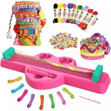 Imagem de Kit de Fabricação de Pulseira de Amizade para Meninas DIY Domni