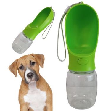 Imagem de Garrafa Agua Bebedouro Cachorro Pet Caes Animais Estimaçao Passeio Via