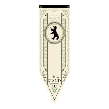 Imagem de Bandeira Flâmula Com Brasão Casa Mormont Game Of Thrones