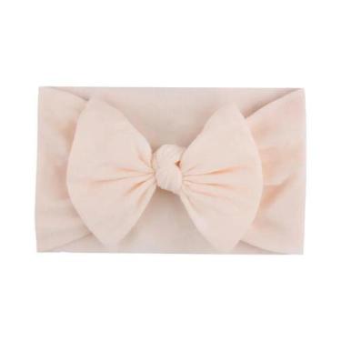 Imagem de Faixa De Cabelo Elástica De Tricô Para Meninas, Acessório Infantil De 