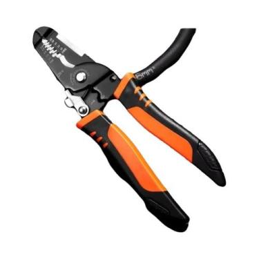 Imagem de Alicate Decapador E Crimpador De Fios Multifuncional Para Eletricistas