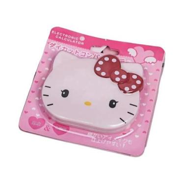 Imagem de Espelho Calculadora Portátil Mini Estilo Gatinho Fofo KT Espelho De Ma