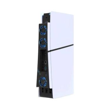 Imagem de Ventilador Silencioso PS5 Slim Com Velocidade Ajustável E Porta USB 3.