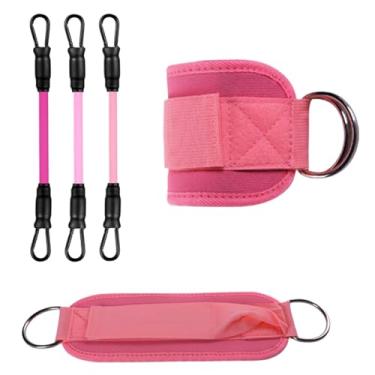 Imagem de Tornozeleiras, ferramentas ajustáveis eficazes, treinamento de quadril para exercícios físicos, para treinamento em casa, academia, rotina diária de fitness, treinamento de força