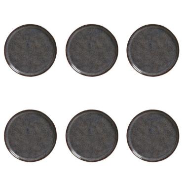 Imagem de Conjunto De Pratos De Sobremesa 06 Peças Bio Titanium Porto Brasil