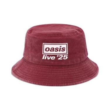 Imagem de Chapéu Bucket De Denim Lavado Com Estampa Retrô, Proteção UV, Moda Ao 