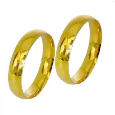 Imagem de Aliança em Ouro 18K 4,80 mm - Joia de Noivado ou Casamento - Justino R