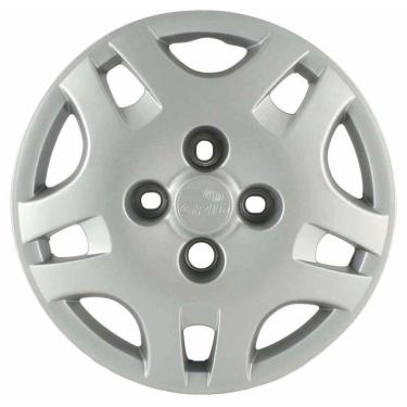 Imagem de Calota Grid Aro 13p 021ca-pta Prata Modelo Volkswaggen Gol Trend G4 1.0 2010/ 11 Cubo Alto - Pc / 4