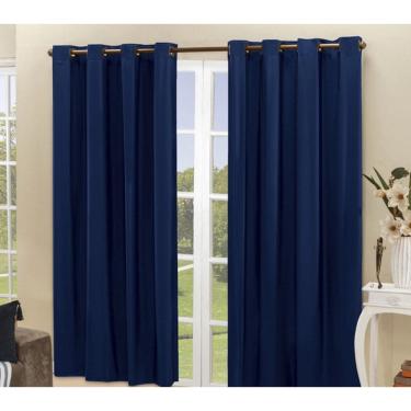 Imagem de Cortina Blackout PVC 2,80 m x 2,30 m - Azul Marinho