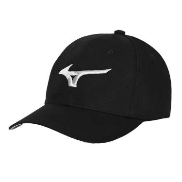 Imagem de Boné Unissex Mizuno Prime Logo Preto/Cinza Claro-Unissex