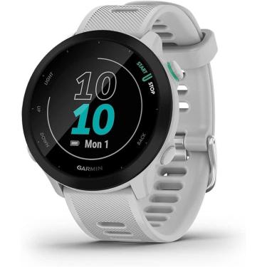 Imagem de Relógio Garmin Smartwatch Forerunner 55 Branco Esportivo com GPS-Unissex