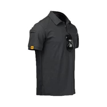 Imagem de Camiseta Tática Masculina De Secagem Rápida Para Combate Militar, Caça