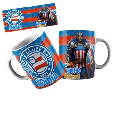 Imagem de Canecas personalizadas - times de futebol - mascote guerreiros 325ml -