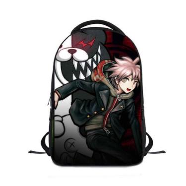 Imagem de Mochila escolar infantil Danganronpas com impressão 3D Oxford 24x12x30
