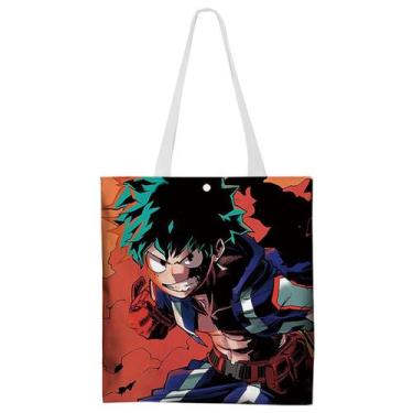 Imagem de Sacola de lona My Hero Academia Midoriya Izuku Anime - yiweisai