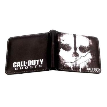 Imagem de Bolsa de moedas de anime Wallet Calls Dutys, curta dobrável de couro -