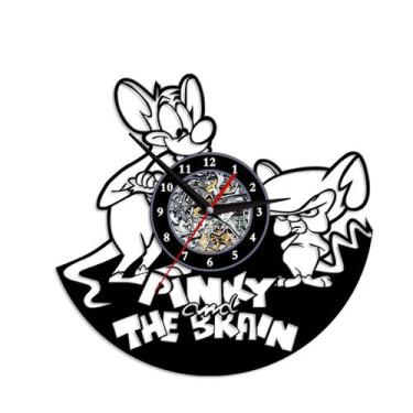 Imagem de Relógio de parede Tom and Jerry, disco de vinil anime 30x30cm - yiweis