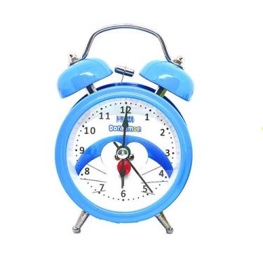 Imagem de Despertador Doraemonss Twin Bell Non-Tick Analogue - yiweisai