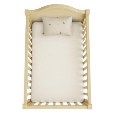 Imagem de Jogo de Lençol Malha para Berço Americano 2 Peças Bublim, Cercadinho