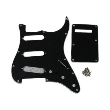 Imagem de Conjunto De Pickguard SSS Para Guitarra Elétrica Com 11 Furos, Placa T