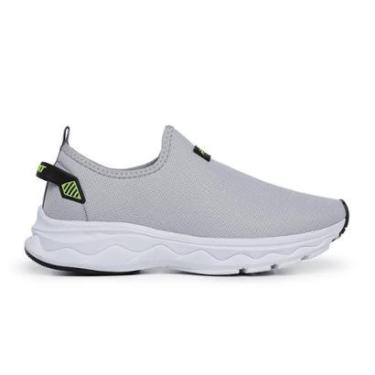 Imagem de Tênis Masculino Treino Academia Casual Confortável Leve Cinza-Masculino